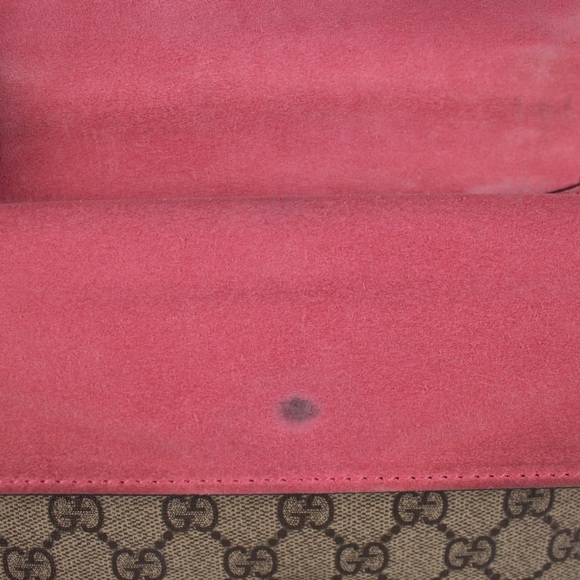 Gucci Dionysus Beige and Pink Mini Bag with Silver Chain - Picture 5 of 16